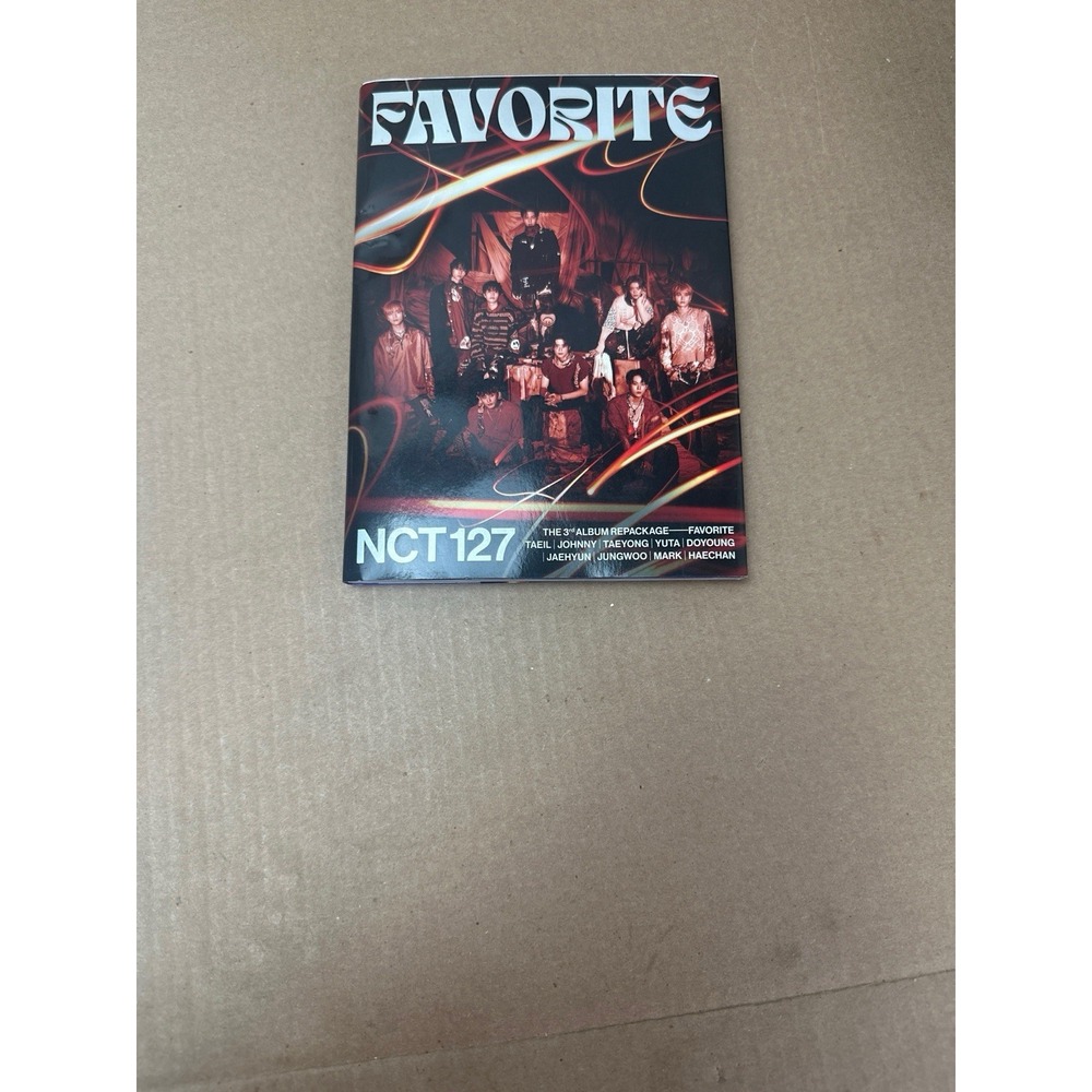 NCT 127 Favorite 3rd Album Repackage Catharsis Ver. CD Photobook Inclusions Set